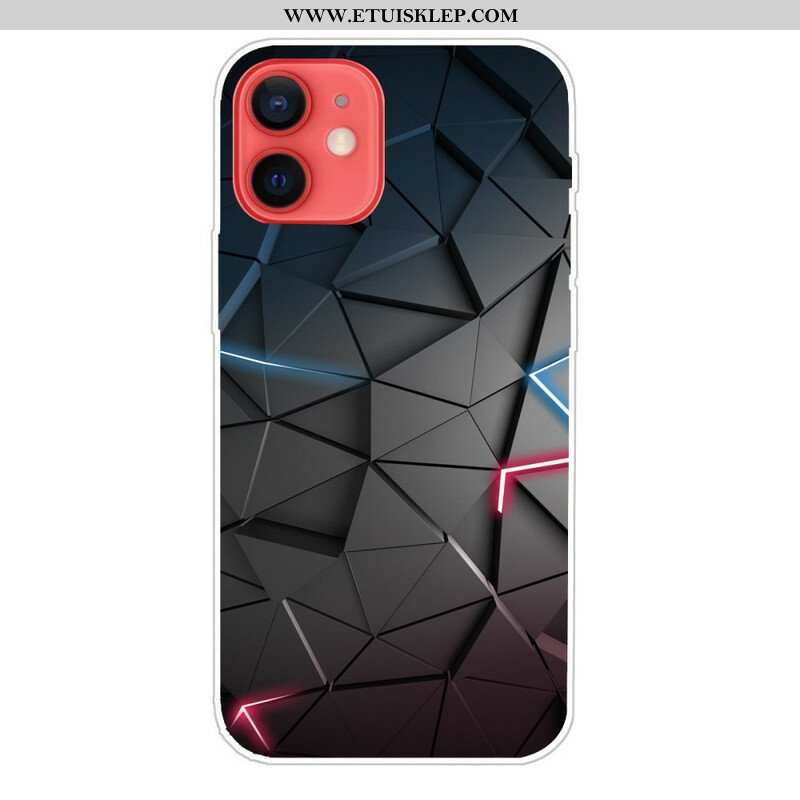 Futerały do iPhone 13 Mini Elastyczna Geometria